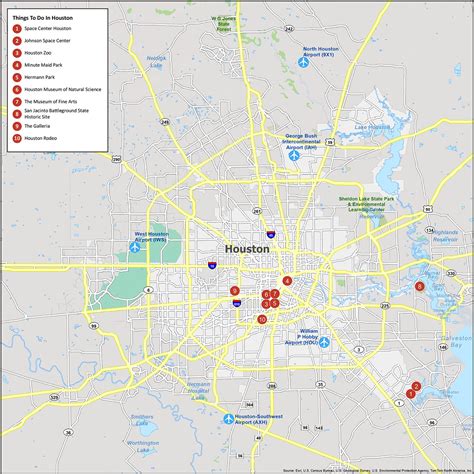 Geography of Houston .
